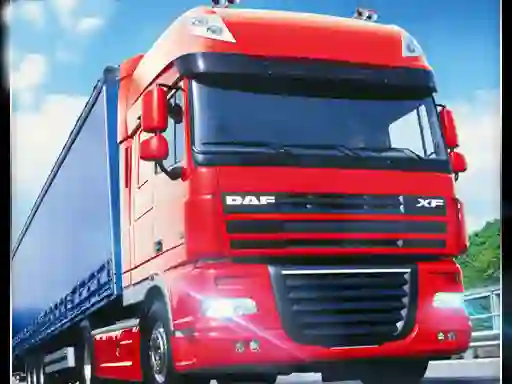 Игра Euro Truck Simulator Cargo Truck Drive онлайн