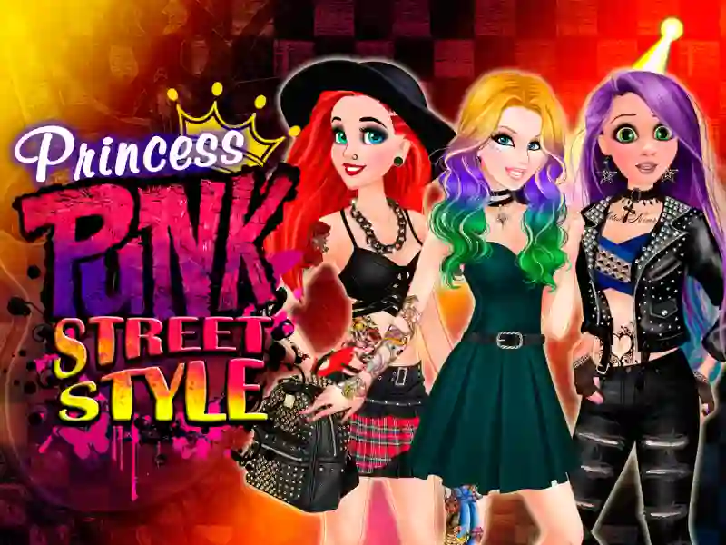 Игра Princess Punk Street Style онлайн