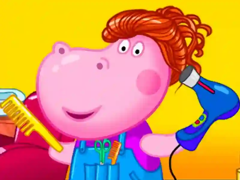 Игра Hippo Hair Salon онлайн