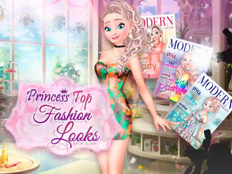 Игра Princess Top Fashion Looks онлайн