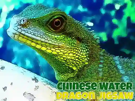 Игра Chinese Water Dragon Jigsaw онлайн