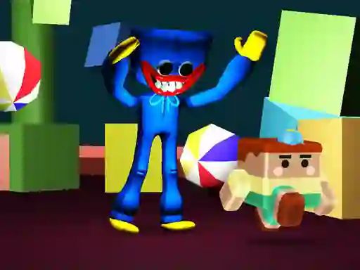 Игра Escape From Blue Monster онлайн