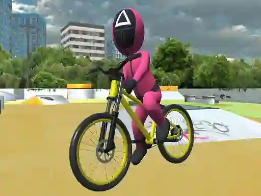 Игра Squid Gamer BMX Freestyle онлайн