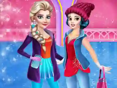 Игра Princess Winter Activities онлайн