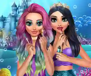 Игра Mermaids Makeup Salon онлайн