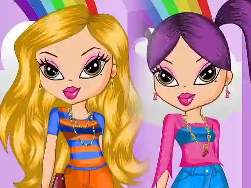 Игра Bratz Girl Dress Up онлайн