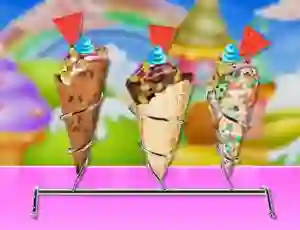 Игра Homemade Ice Cream Cooking онлайн