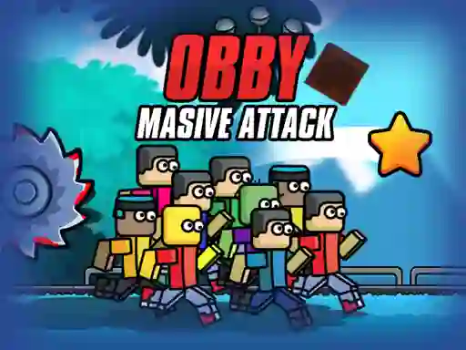 Игра Obby Massive Attack онлайн