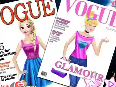 Игра Princesses On Vogue Cover онлайн