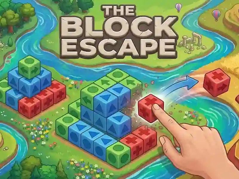 Игра The Block Escape онлайн