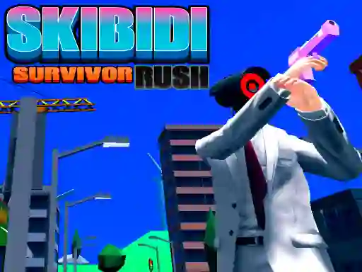Игра Skibidi Survivor Rush онлайн