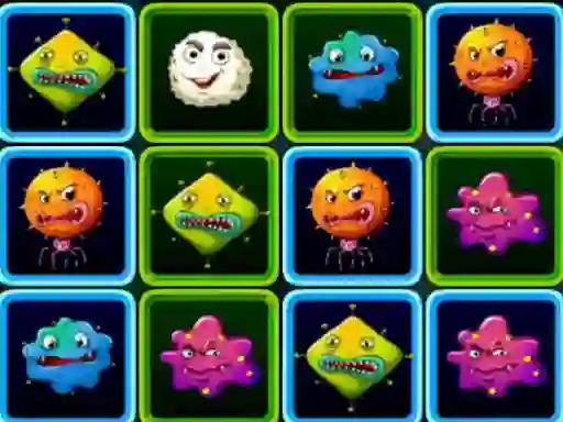 Игра Monster matching deluxe онлайн