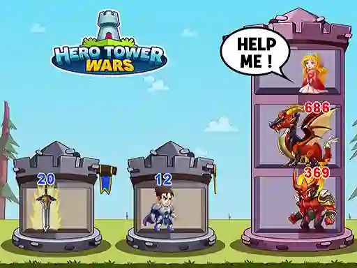 Игра Hero Tower War онлайн