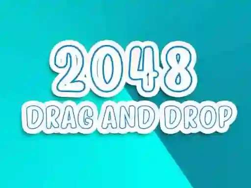 Игра 2048 Drag'nDrop онлайн