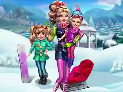 Игра Twins Winter Fun! онлайн