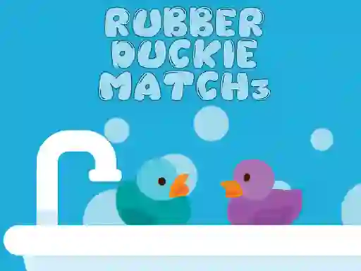 Игра Rubber Duckie Match 3 онлайн