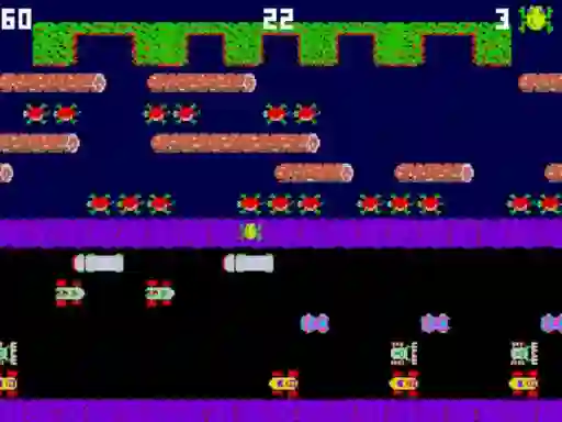Игра Clumpsy Frogger 2D онлайн