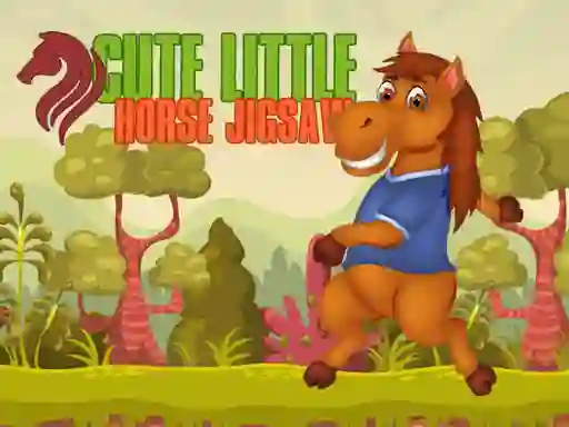 Игра Cute Little Horse Jigsaw онлайн