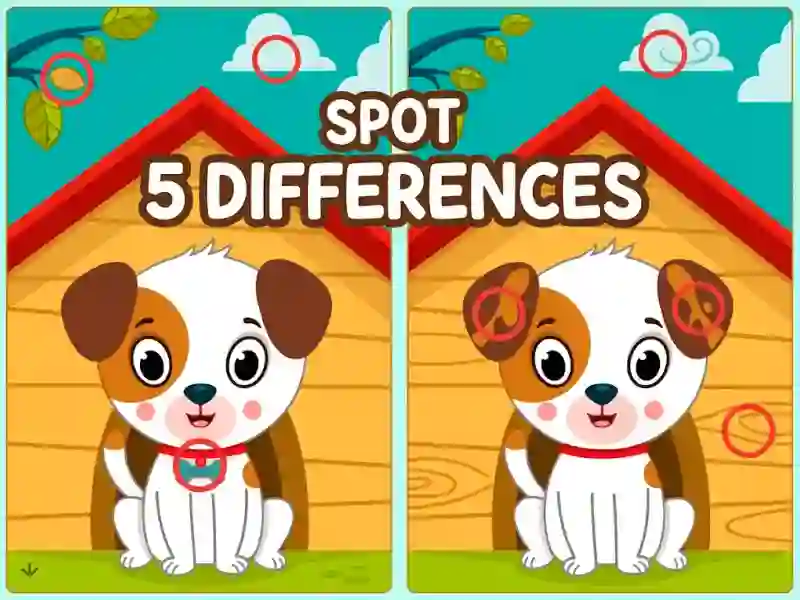 Игра Spot 5 Differences онлайн