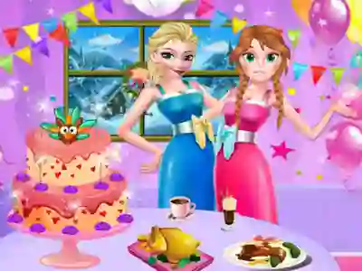 Игра Princess Sisters Special Day онлайн