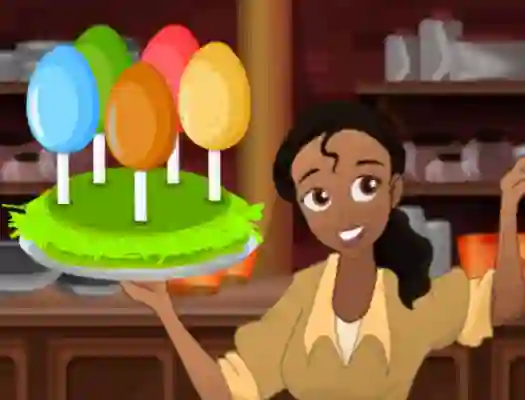 Игра Princess Easter Egg Decoration онлайн