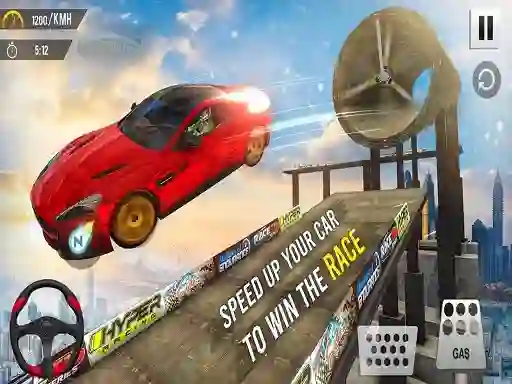 Игра Impossible City Car Stunt онлайн
