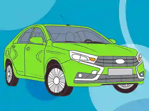 Игра Russian Cars Coloring Book онлайн