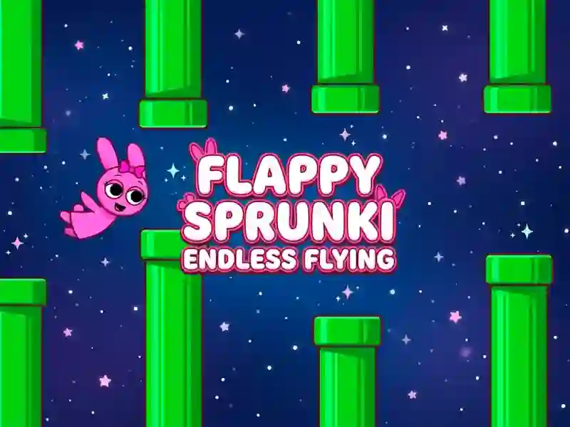 Игра Flappy Sprunki Endless Flying онлайн