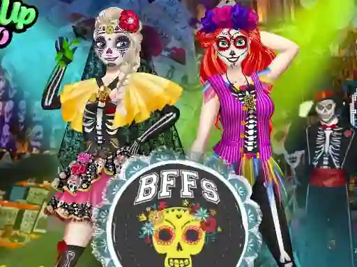 Игра BFFS Day Of The Dead онлайн