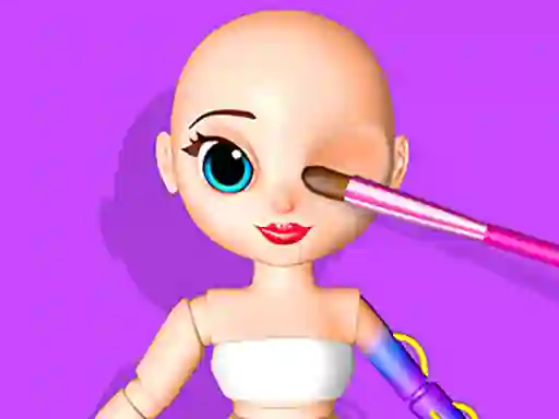 Игра ASMR Doll Repair онлайн