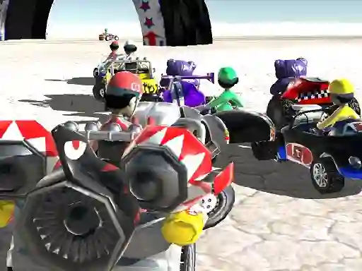 Игра Xtreme Racing Cartoon 2019 онлайн