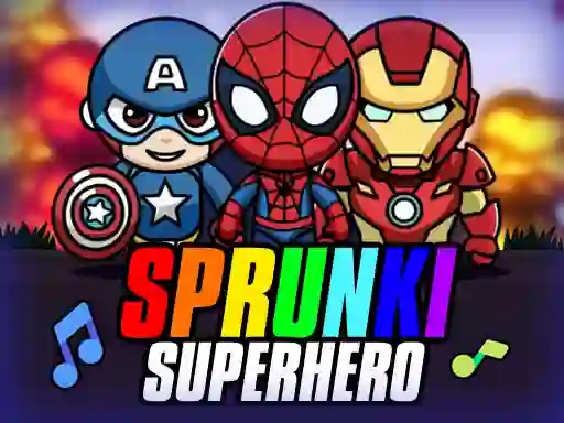 Игра Sprunki SuperHero онлайн