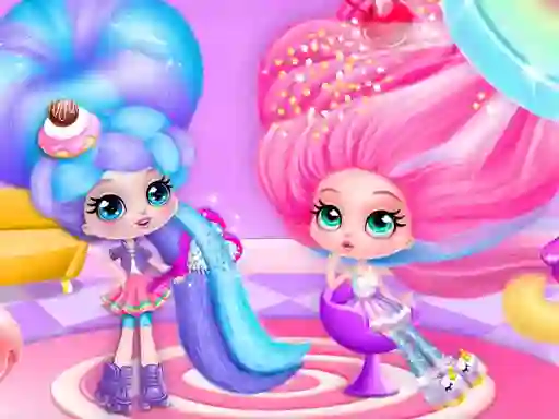 Игра Cotton Candy Style Hair Salon онлайн