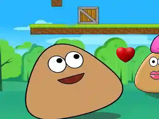 Игра Pou Slide онлайн
