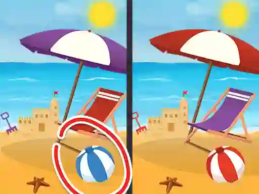Игра Spot The Difference Seasons онлайн