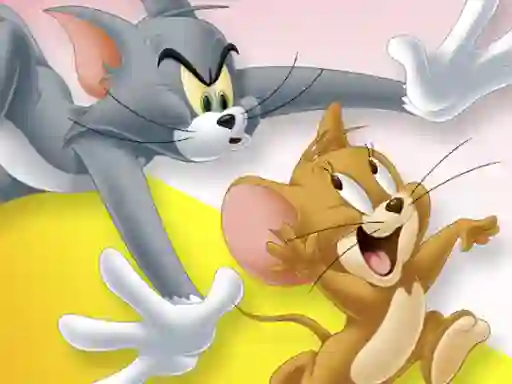 Игра Tom and Jerry Jigsaw Puzzle Collection онлайн