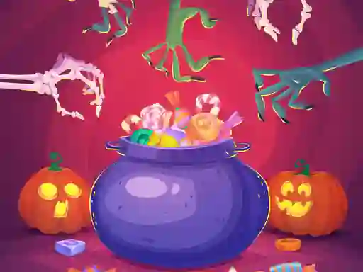 Игра Cute Halloween Monsters онлайн