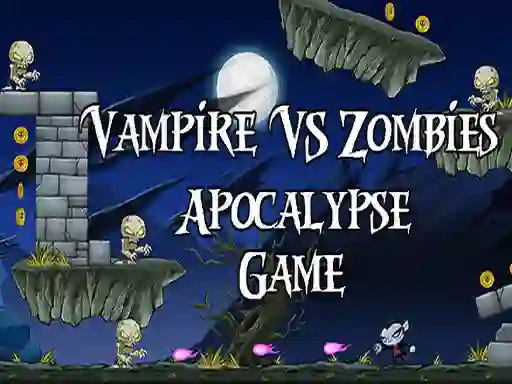 Игра Vamp kid vs The Zombies apocalipse онлайн