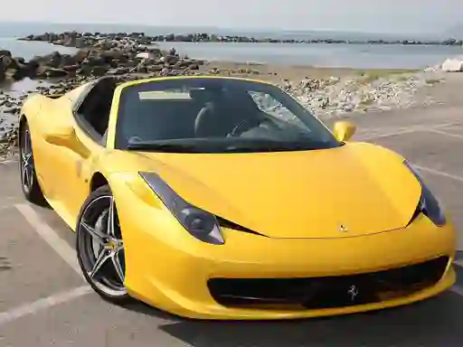 Игра Ferrari 458 Spider Slide онлайн