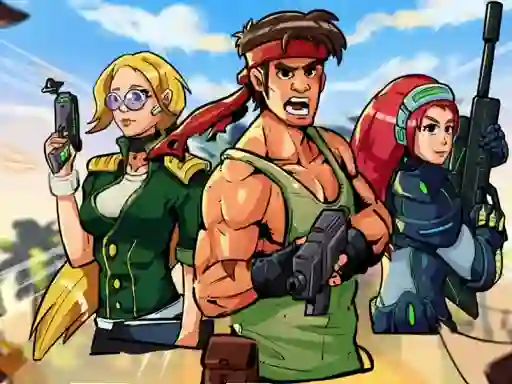 Игра Metal Shooter Brother Squad онлайн