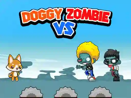 Игра Doggy Vs Zombies онлайн