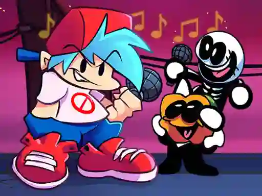 Игра Friday Night Funkin Music Notes онлайн