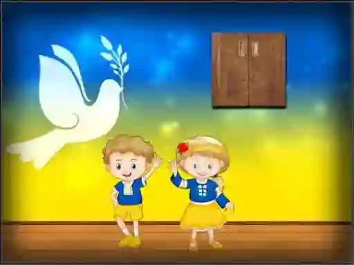 Игра Amgel Peace Room Escape онлайн