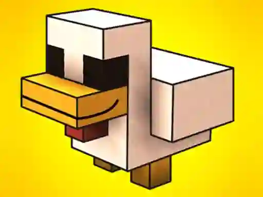 Игра Noob Chicken Farm Tycoon онлайн