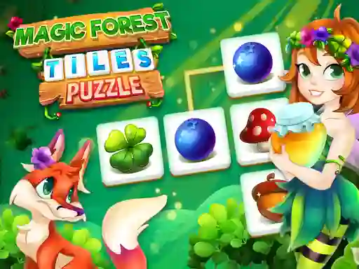 Игра Magic Forest Tiles Puzzle онлайн