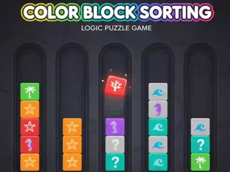 Игра Color Block Sorting онлайн