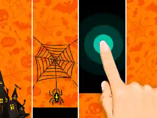 Игра Halloween Magic Tiles онлайн