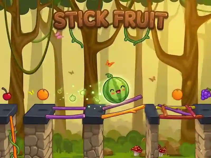 Игра Stick Fruit онлайн