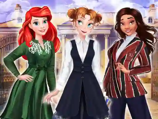 Игра Back To School: Princess Preppy Style онлайн