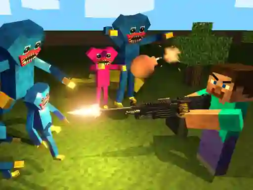 Игра Mine Shooter: Huggy's Attack онлайн